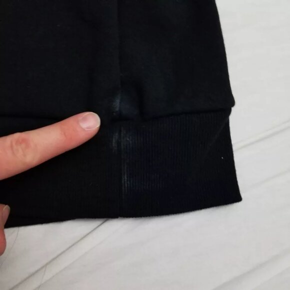 Deus Ex Machina Sweatshirt Mens Medium Black Crewneck Venice Address Sweater - Picture 2 of 9